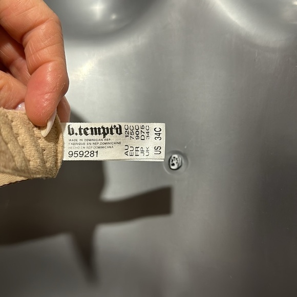 b.tempt'd Women's Future Foundation Backless Strapless Bra, Size 34C, NWT - Picture 5 of 6